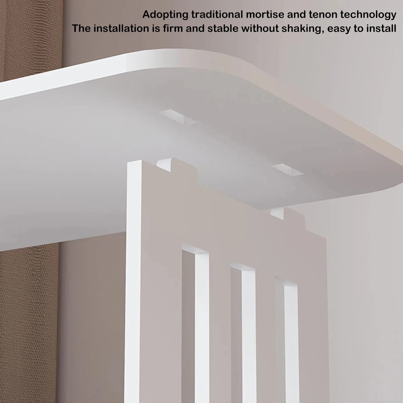 Mini Solid Color Small Square Table With Creative Simplicity Small-Sized Square Bedside Table Family Commonly Used Bedside Table