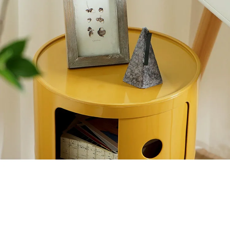 Bedside Table Modern Simple Plastic Multi-layer Ins Net Red Creative Storage Cabinet Minimalist Living Room Storage Cabinet