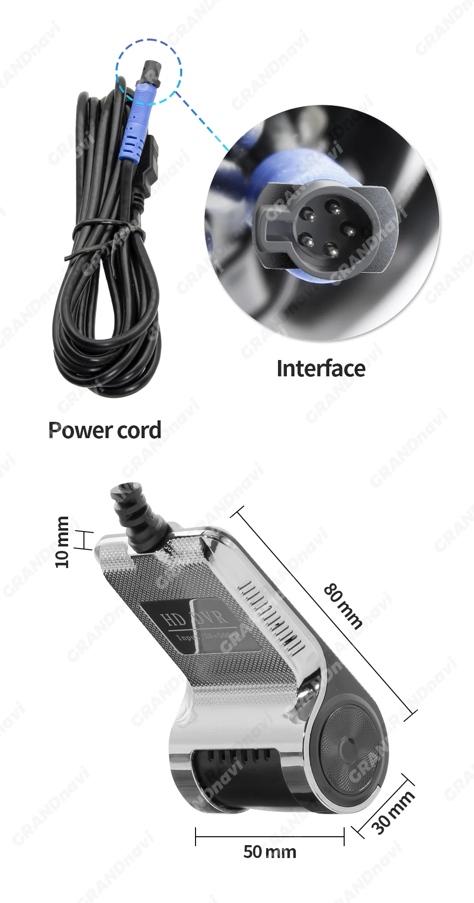 Grandnavi HD Car DVR Dash Cam ADAS Video 720P USB TF Card 16G/32G Auto Recorder for Android Multimedia Player DVD Voice Alarm Grandnavi HD Car DVR Dash Cam ADAS Video 720P USB TF Card 16G/32G Auto Recorder for Android Multimedia Player DVD Voice Alarm