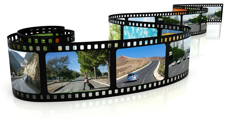 E-ACE 2K Car DVR WIFI GPS Stream Media Mirror Optional 1080P Car Video Camera Night Vision Loop Recording 24H Parking Black Box