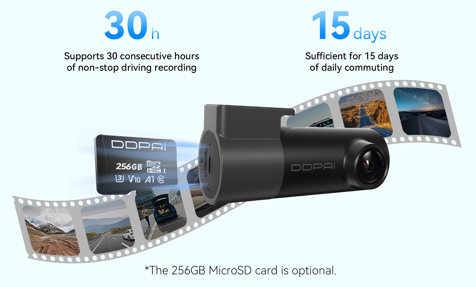 Pictrey M2 2K Dash Cam with Night Vision 330° Rotatable Car DVR Smart Voice Control 24H Parking Monitor