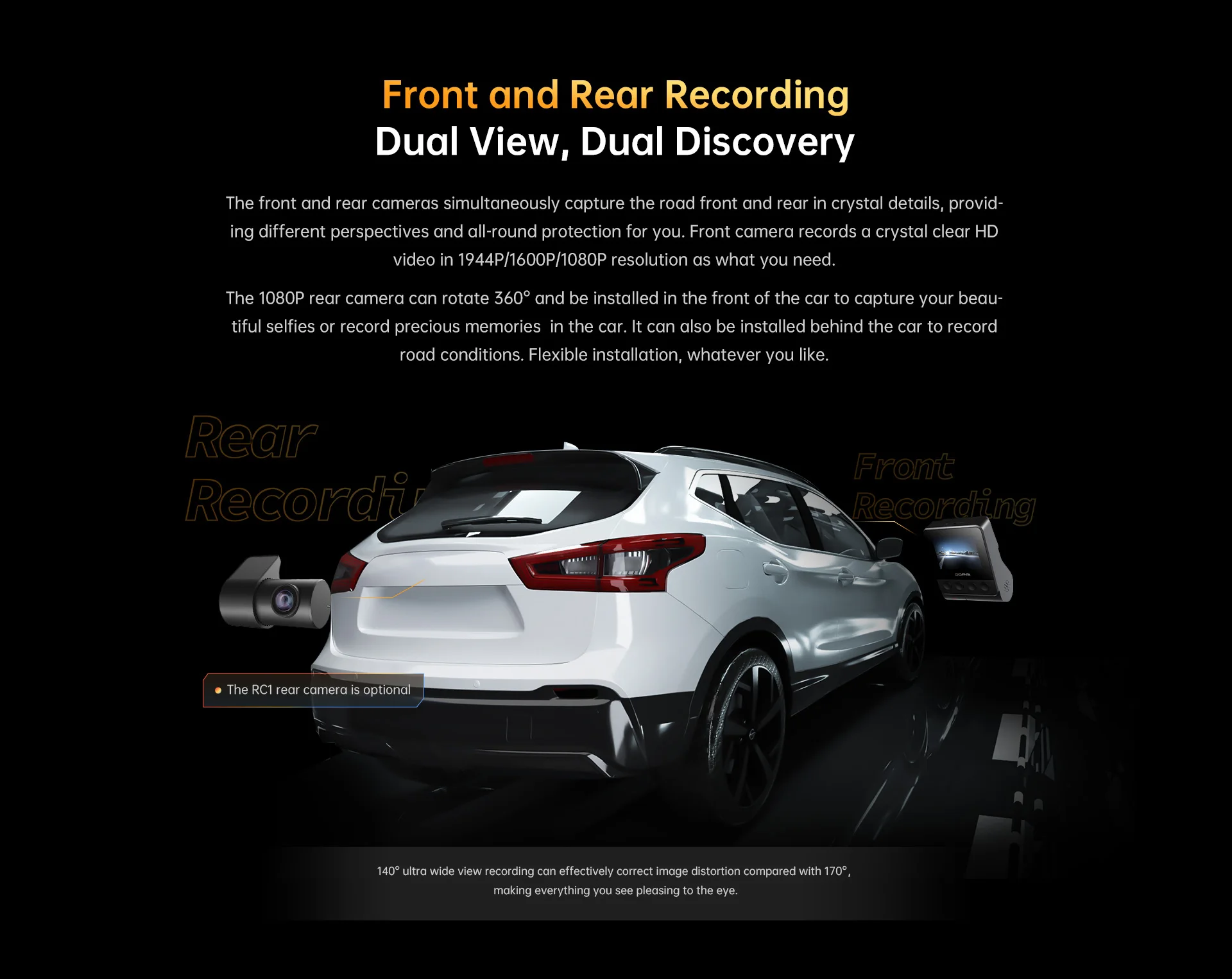 DDPAI Z40 Dash Cam Car Camera Recorder Sony IMX335 1944P HD Video GPS Tracking 360 Rotation Wifi DVR 24H Parking Protector DDPAI Z40 Dash Cam Car Camera Recorder Sony IMX335 1944P HD Video GPS Tracking 360 Rotation Wifi DVR 24H Parking Protector