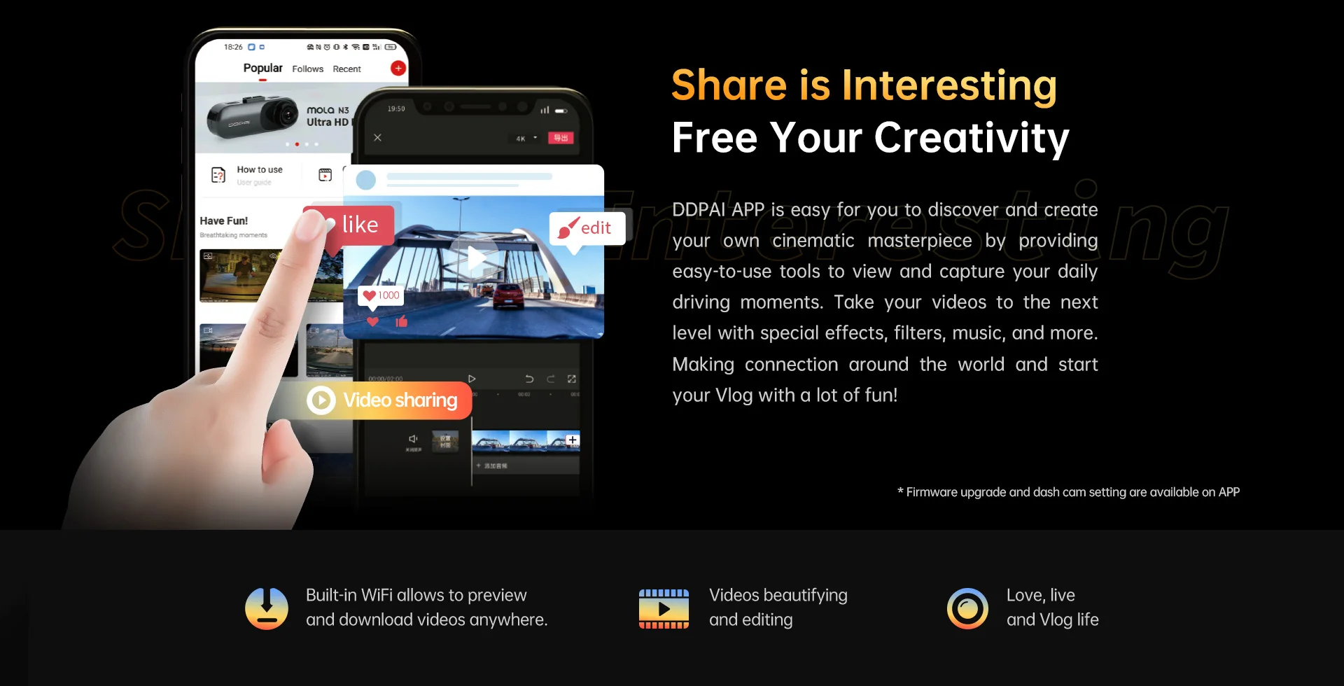 DDPAI Z40 Dash Cam Car Camera Recorder Sony IMX335 1944P HD Video GPS Tracking 360 Rotation Wifi DVR 24H Parking Protector DDPAI Z40 Dash Cam Car Camera Recorder Sony IMX335 1944P HD Video GPS Tracking 360 Rotation Wifi DVR 24H Parking Protector