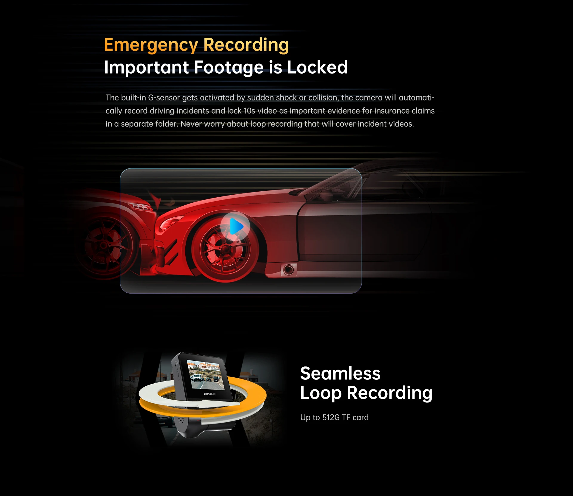 DDPAI Z40 Dash Cam Car Camera Recorder Sony IMX335 1944P HD Video GPS Tracking 360 Rotation Wifi DVR 24H Parking Protector DDPAI Z40 Dash Cam Car Camera Recorder Sony IMX335 1944P HD Video GPS Tracking 360 Rotation Wifi DVR 24H Parking Protector