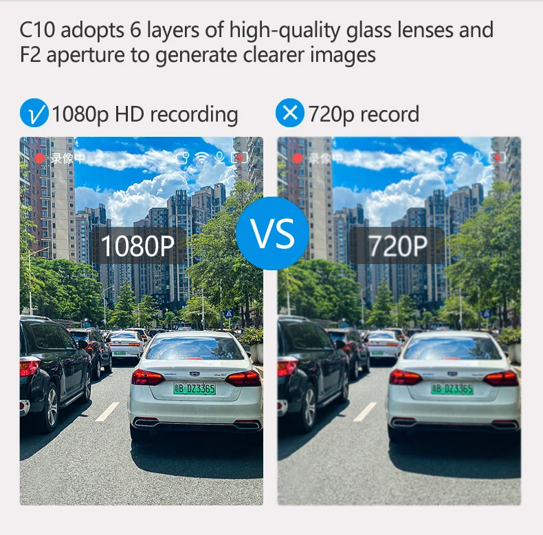 10-inch for Car Touch Screen Video Recorder Rearview mirror Dash Cam Front and Rear Camera Mirror DVR (Rear camera optional) 10-inch for Car Touch Screen Video Recorder Rearview mirror Dash Cam Front and Rear Camera Mirror DVR (Rear camera optional)