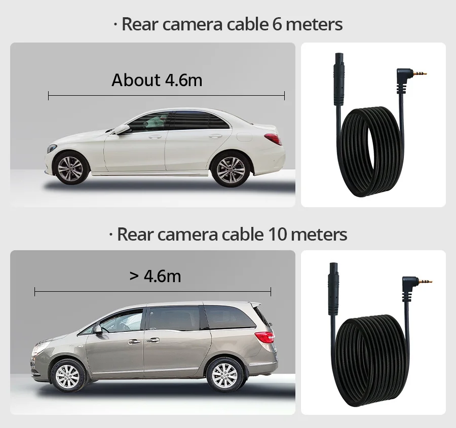 10 Inch Car DVR Car Touch Screen video Recorder Dual 1080P Rearview Mirror Front and Rear HD Night Vision Camera Mirror