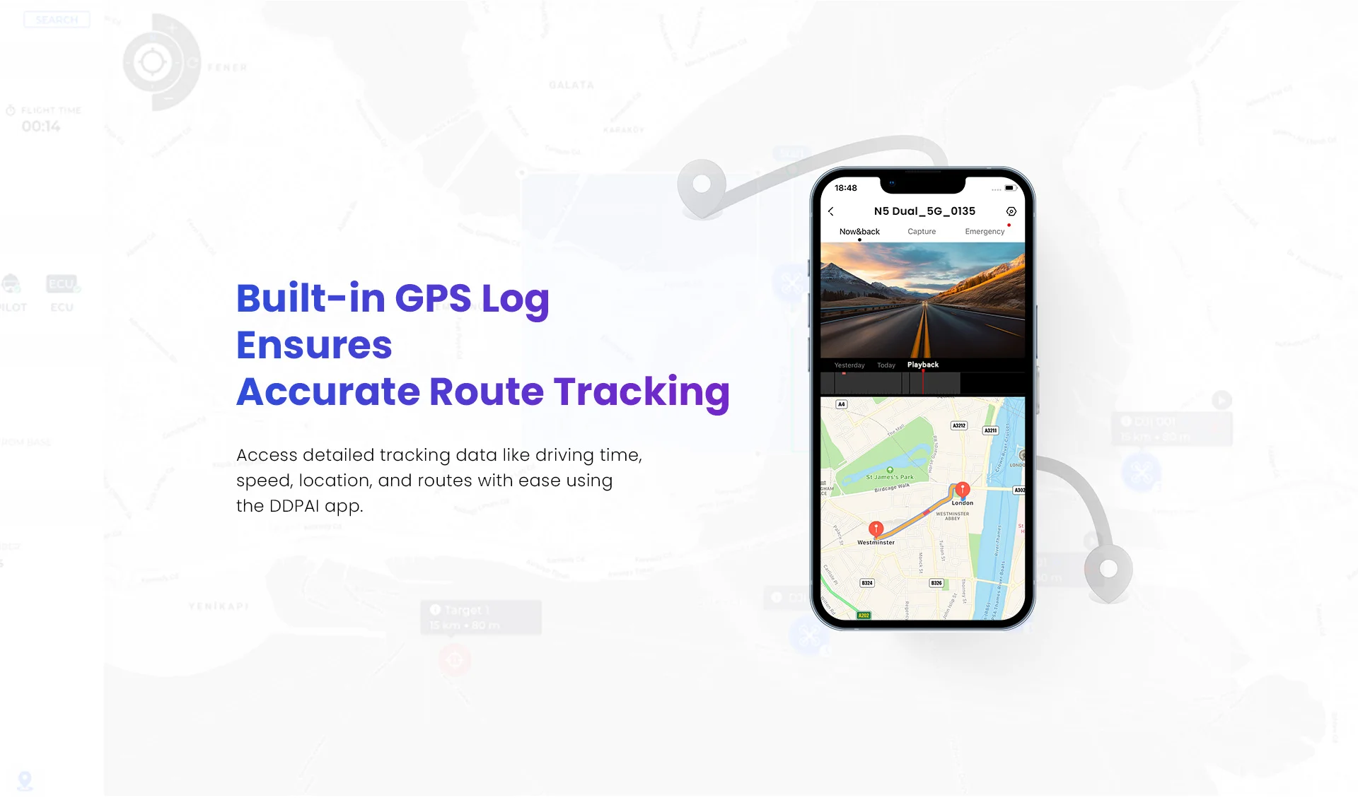 DDPAI N5 Dual 4K HDR Dash Cam Front Rear AI NightVIS Camera WiFi 6 GPS ADAS Voice Control 24H Parking Mode 32G eMMC Car DVR DDPAI N5 Dual 4K HDR Dash Cam Front Rear AI NightVIS Camera WiFi 6 GPS ADAS Voice Control 24H Parking Mode 32G eMMC Car DVR