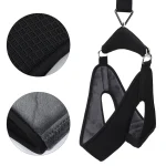 Cervical Neck Traction Hanging Device Soft Neck Stretching Belt Pain Relief Medical Neck Orthosis Traction Frame Adjustable 2