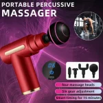 Fascial Machine Muscle Relaxation USB Mini MassageGun Vibration Gun Massage Fitness Equipment NeckGrasping Fascia Gun 3