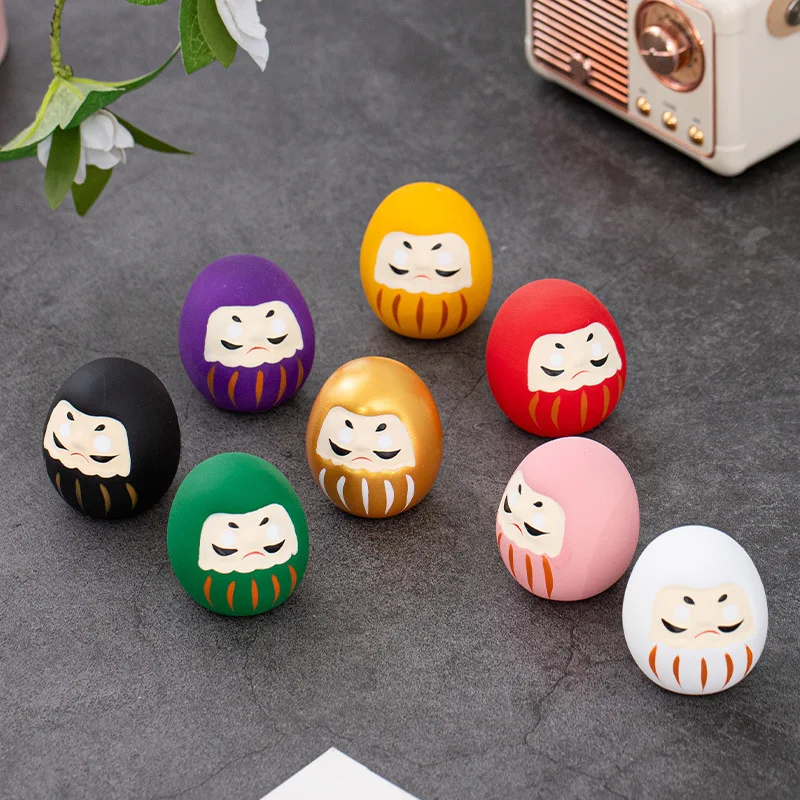 8 styles Japanese Ceramic Daruma Doll Crafts Lucky Charm Fortune Ornament Landscape Home Desk Decor Miniature Gifts Accessories 8 styles Japanese Ceramic Daruma Doll Crafts Lucky Charm Fortune Ornament Landscape Home Desk Decor Miniature Gifts Accessories