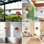1PCS Hanging Flowerpot Decorative Baskets Outdoor Storage for Plants Planter Home Decorations Plant Pot Flowerbed Balcon Basket 6