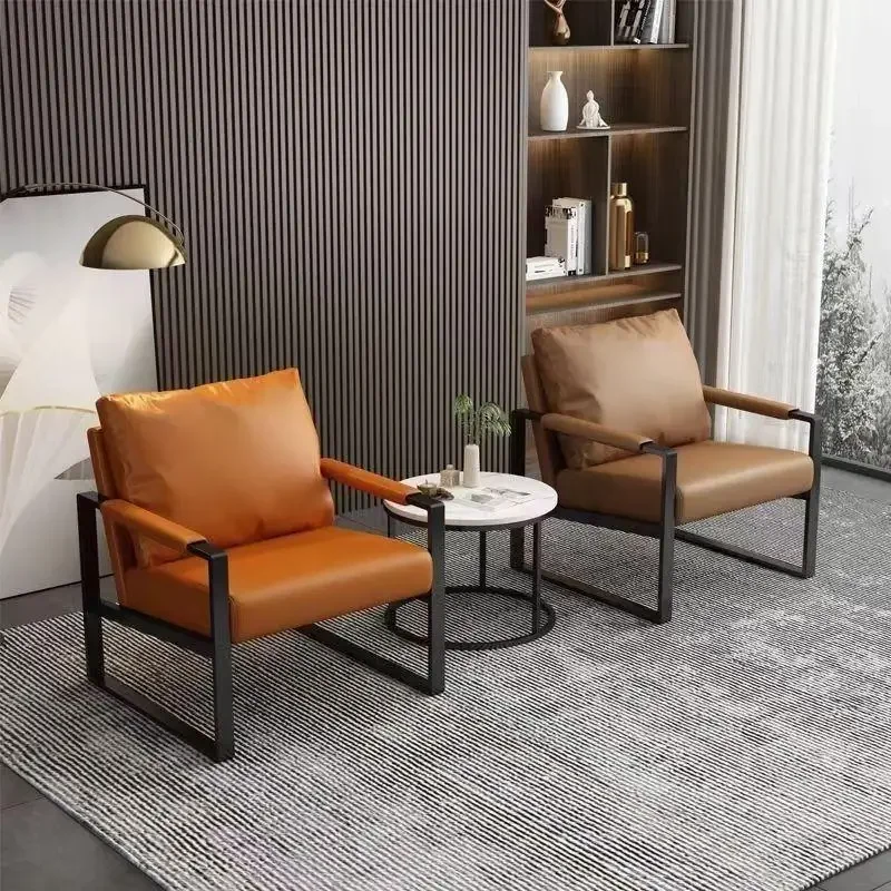 Nordic lazy sofa light luxury sales single wrought iron leisure chair balcony negotiation bedroom living room minimalist sofa Nordic lazy sofa light luxury sales single wrought iron leisure chair balcony negotiation bedroom living room minimalist sofa