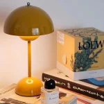 Modern mushroom night light, touch color changing lamp, bedroom bedside atmosphere lamp, home decor desktop decorations 2