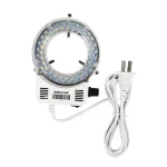 LED Ring Light Illuminator Adjustable Lamp Industry For Binocular Trinocular Microscope  Stereo Industrial Lens Camera Magnifier 2