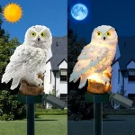 Solar Lamp Owl Animal Solar Garden Lights Solar Powered Solar Led Light Outdoor Garden Decoration Lamp Waterproof Solar Lights 2