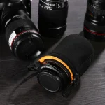 Waterproof Soft Neoprene Camera Lens Pouch Bag Drawstring Protector Case 5