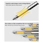 Non-slip PH2 Magnetic Batch Head Cross Screwdriver Hardness Drill Bit Screw Driver Hand Tools 25/50/65/70/90/150mm 2