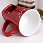 130ml Chocolate Fondue Mug Melting Cups Hot Pot Ceramic Melted Cups Butter Warmer Heating Tea Light Melt Pot for Candy Chocolate 4