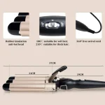 Professional Hair Curling Iron Ceramic Triple Barrel Hair Curler Irons Hair Wave Waver Styling Tools Hair Styling Appliances 6