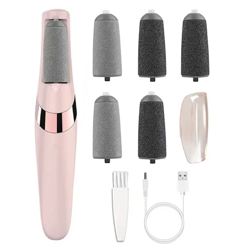 Electronic Tool File and Healing Tissue Remover Electric Foot Grinder Pink Electronic Tool File and Healing Tissue Remover Electric Foot Grinder Pink