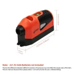 Mini Portable Laser Level Vertical Spirit Level Tool Laser Level Vertical Horizontal Laser Line Projection Measuring Tools 4