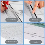 Anti Fly Mosquito Net Insect Bug Fly Screen Curtain Indoor DIY Self-Adhesive Window Mesh with Tape for Windows Accessories 4