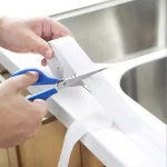 1pc Bathroom Waterproof Wall Stickers Sealing Tapes PVC Adhesive Sealing Strips Sink Edge Tape Kitchen Bathroom Accessories 4