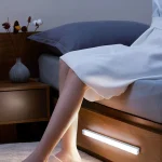 Wireless USB Rechargeable Motion Sensor LED Bar Light Induction Night Light Portable Cordless Magnetic Cabinet Lamp for Kitchen 6