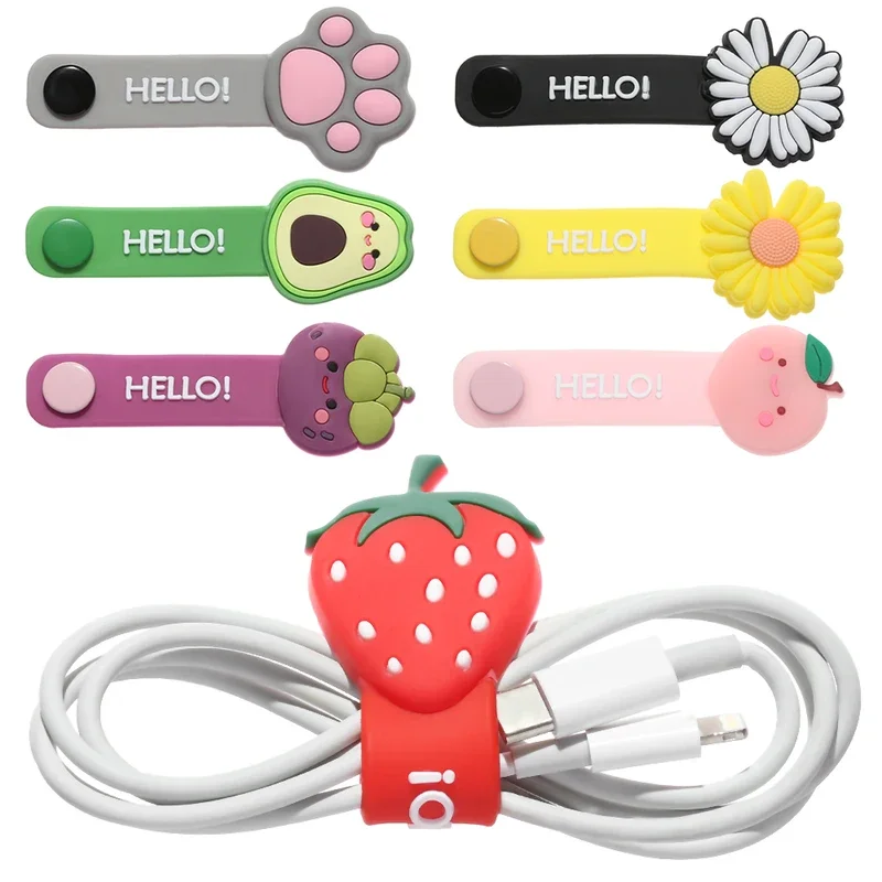 Cute Cartoon Cable Winder Multifunction Cable Organizer Cable Protector Bookmark Headset Data Line Storage Cord Protector Cute Cartoon Cable Winder Multifunction Cable Organizer Cable Protector Bookmark Headset Data Line Storage Cord Protector