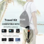 Floating Hand Grip Underwater Stick Monopod Pole for GoPro Hero 13 12 11 10 9 SJCAM SJ4000 Insta360 AKASO DJI Osmo Action Camera 6
