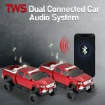 WS-X65 Truck model led wireless charging speaker HD playback support FM TWS USB/TF Playback Built-in Mic for Multiple equipment 4
