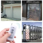 433Mhz Wireless RF Remote Control 1527 Learning Code Transmitter 2 / 8 Keys Long Range For Smart Home Garage Door Opener 3