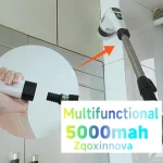 Household Multipurpose Cleaning Brush  Kitchen Gadgets Hair Brushes Bathroom Broom Toilet Mops Electric Cordless Spin Scrubber 3