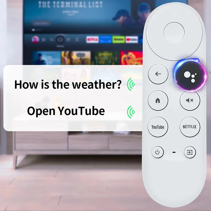 RemoteControl for Google Chromecast 4k Snow Streaming Media Player (Remote ONLY)G9N9N Replacement Voice RemoteControl for Google Chromecast 4k Snow Streaming Media Player (Remote ONLY)G9N9N Replacement Voice