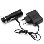 DC 4.2V 500mA 3.5mm Smart Charger EU US Plug 18650 Rechargeable Battery Travel Charger Power Adapter For Led Flashlight Torch 2