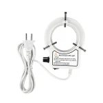 LED Ring Light Illuminator Adjustable Lamp Industry For Binocular Trinocular Microscope  Stereo Industrial Lens Camera Magnifier 5