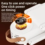 New 150W High Power Foldable Electric Shoe Dryer with Intelligent Timer Fast Drying Socks Glove Boot Heater Household Shoe Dryer 2