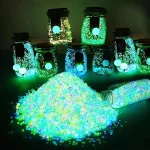 10000pcs 3-5mm Luminous Sand Glow in Dark Pebbles Stone Home Garden Yard Outdoor Path Lawn Decorations Fish Tank Aquarium Decor