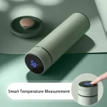 500ML Temperature Display Thermos Cup Stainless Steel Divided Thermos Bottle Outdoor Vacuum Insulated Cup Father's Day Gift 2