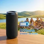 Bluetooth Speaker Bass Powerful Portable Long Battery Life Wireless Subwoofer Outdoor Gathering Camp Sound Box Supports TF USB 4
