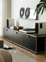 Tv Stand Storage Cabinets Mueble Tv Corner Cabinet Metal Storage Display Cabinet Living Room Cabinets Furniture 2