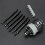 Mini Ratchet Precision Screwdriver Magnetic 13 In 1 Telescopic Labor-Saving Hand Tool Phillips Slotted Dual-purpose Head 6