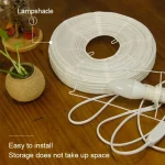 Japanese Lantern Led Table Lamp Living Room Bedroom Bedside Rice Paper Lights Study Homestay Art Creative Decor Table Lights 5