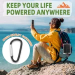 Solar Panel 30W With USB Waterproof Outdoor Hiking And Camping Portable Battery Mobile Phone Charging Bank Charging Panel 6V 3