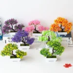 Artificial Tree Bonsai Simulation Plants Pot Plants for Garden Table Home Room Bedroom Decoration Outdoor Fake Plant Ornaments 2
