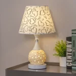 European American Style Vintage Creative Floral Table Lamp Vintage Ceramic Warm Light Perfect For Bedroom Living Room Led Lamps 5
