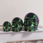 Halloween Ornament Silicone Candle Mold DIY Handmade Skull Scented Candle Soap Plaster Resin Casting Molds Home Decor Craft Gift 5