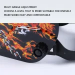 AIRAJWelding Mask Welder Protection Head Worn Solar Automatic Dimming Welding Cap Multifunctional Professional Welding Equipment 6