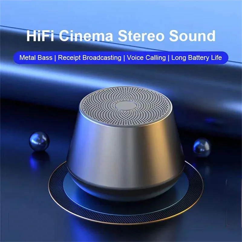 Original Mini Bluetooth 5.0 Speaker Big Audio With Deep Bass Sound Outdoor Soundbox Music Portable Camping Loudspeaker Original Mini Bluetooth 5.0 Speaker Big Audio With Deep Bass Sound Outdoor Soundbox Music Portable Camping Loudspeaker