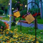 Solar Powered LED Lawn Light Peacock Waterproof Fairy Garden Decor Lamp For Pavilion Yard Landscape Garden Lawn Lights 3
